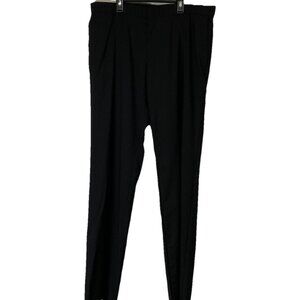 Hugo Boss Men’s Black Virgin Wool Dress Pants Size US 44R